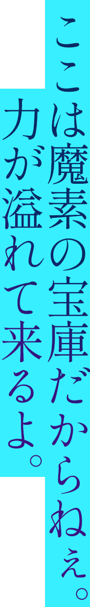 ここは魔素の宝庫だからねぇ。力が溢れて来るよ。